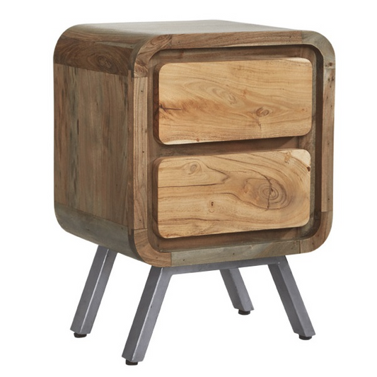 Aspen 2 Drawer Lamp Table