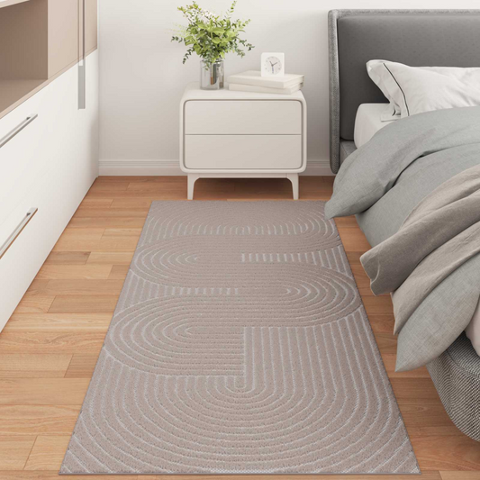 Area Rugs Rectangular Beige 150 x 80 cm