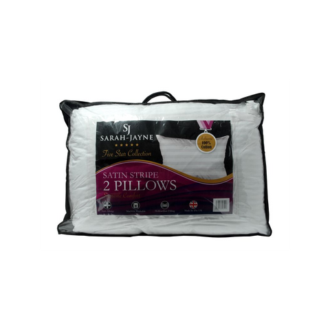 Ultrabounce Satin Stripe Pillow Pair