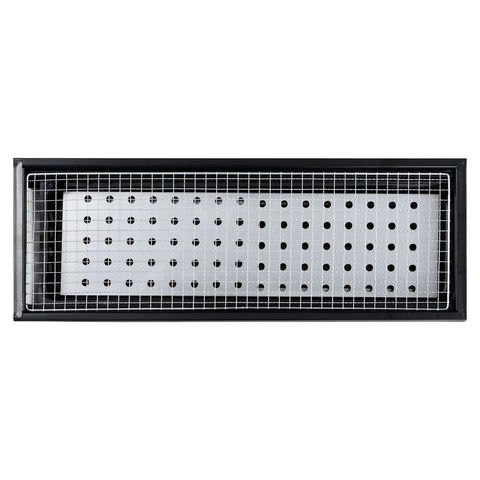 Portable Camping BBQ Grill Steel 60x22.5x33 cm