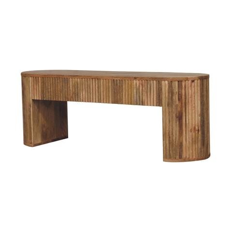 Artisan Furniture Solid Wood Soba Straight Media Unit, Brown