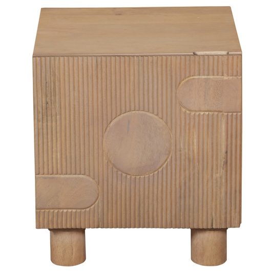 Austin Solid Wood Bedside Table