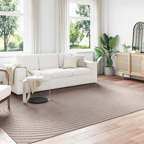 Area Rugs Rectangular Beige 280 x 200 cm