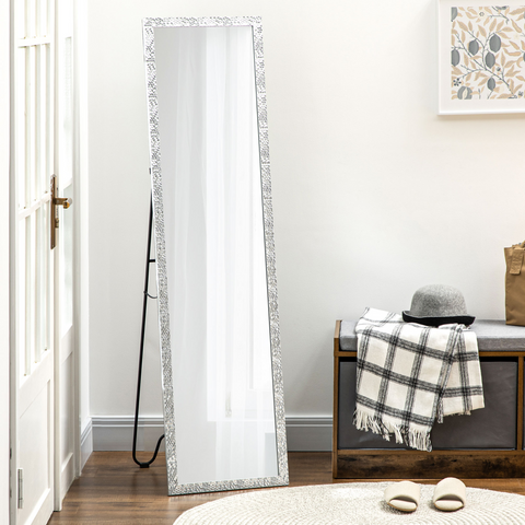 Full Length Mirror Free Standing Dressing Mirror for Bedroom, Living Room