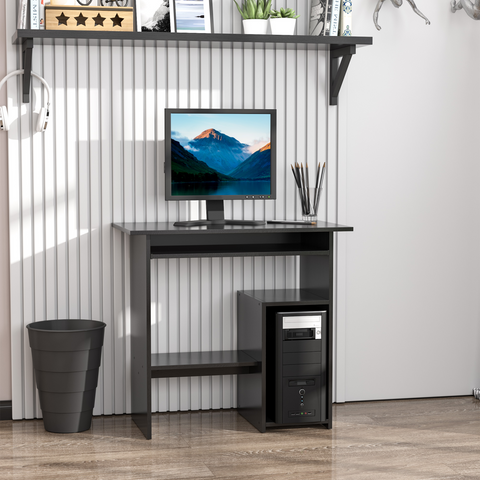 Computer Desk, 73.5H cm-Black