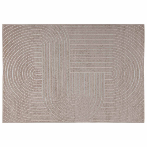 Area Rugs Rectangular Beige 280 x 200 cm