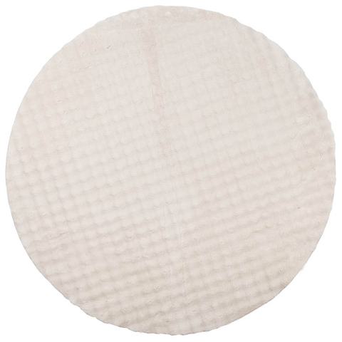 Area Rugs Round Beige Ø 160 CM