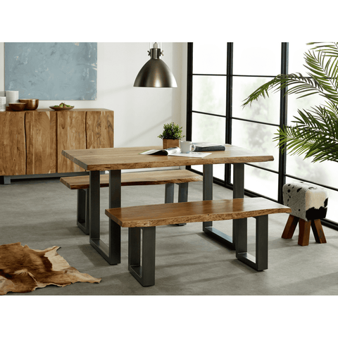 Baltic Live Edge Medium Bench
