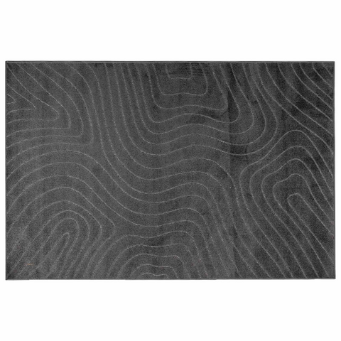 Area Rugs Rectangular Anthracite 340 x 240 cm