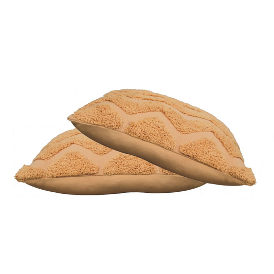 Artisan Furniture Mustard Zig-zag Cushion Set of 2