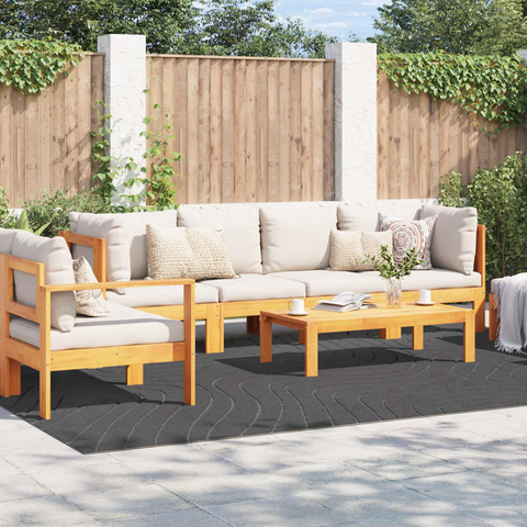 Area Rugs Rectangular Anthracite 340 x 240 cm