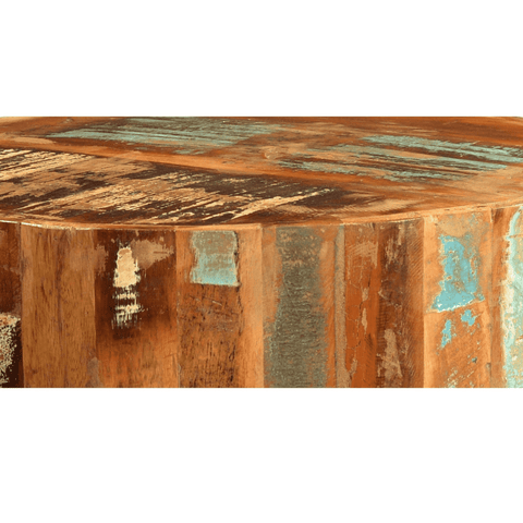 Coastal Drum Side Table