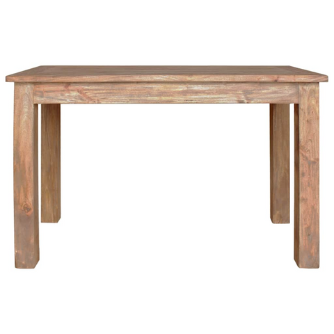 Dining Table Solid Mahogany Wood 120x60x77 cm