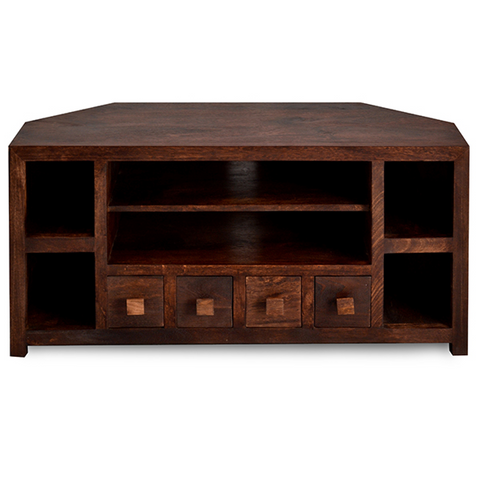 Toko Dark Mango Corner Tv Unit