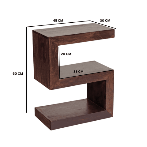 Toko Dark Mango S Shaped Display Unit
