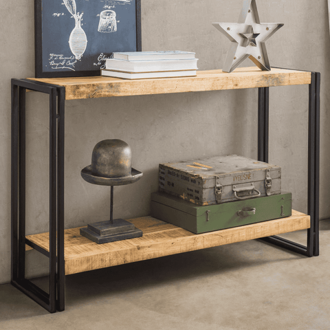 Cosmo Industrial Console Table
