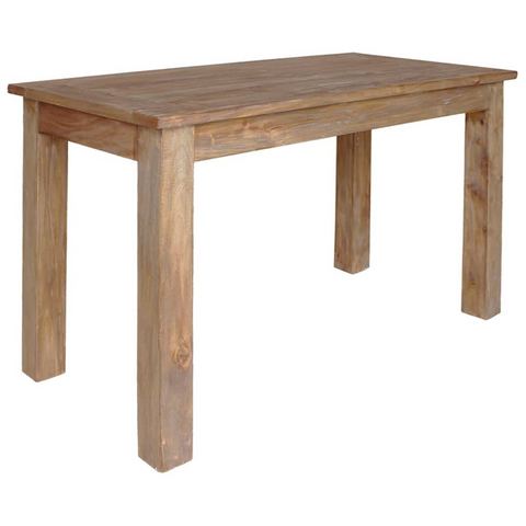 Dining Table Solid Mahogany Wood 120x60x77 cm