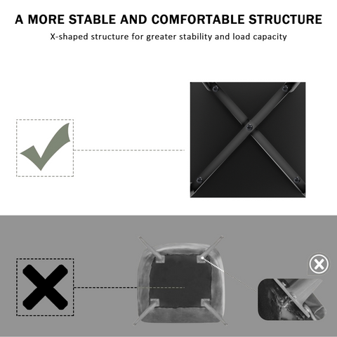 Dining Chairs with Cut-Out Backrest, Modern Kitchen Chair, Scandinavian Faux Leather Chair with High Back for Living Room Kitchen