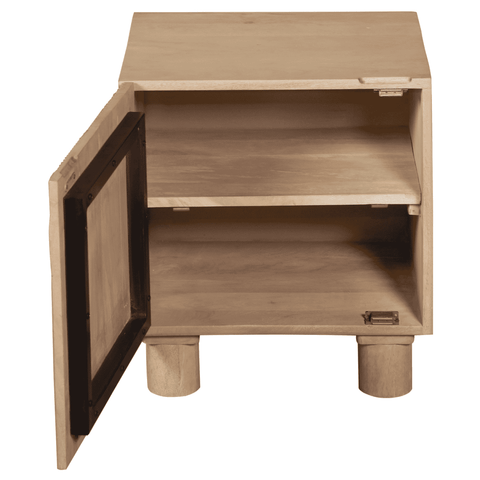 Austin Solid Wood Bedside Table