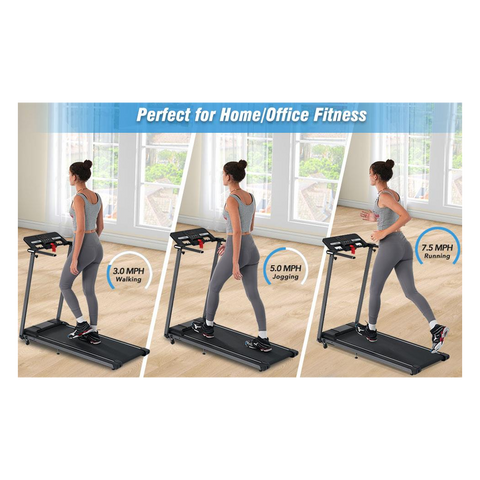 NEW Folding Treadmills Walking Pad Treadmill for Home Office -2.5HP Walking Treadmill With Incline 0.5-7.5MPH 265LBS Capacity Treadmill for Walking Running
