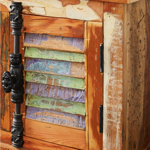 Coastal Large Tv Media Credenza