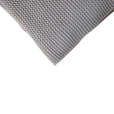 Artisan Furniture Double Grey Knitted Throw