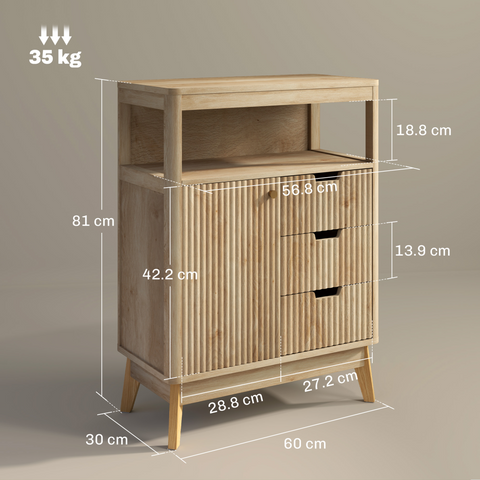 Modern Sideboard Storage Cabinet for Living Room Dining Room Bedroom