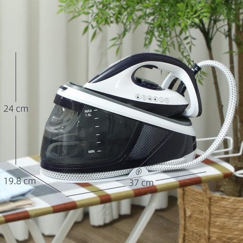 Steam Generator Iron, Large Water Tank, Smart ECO Mode, Self-Cleaning