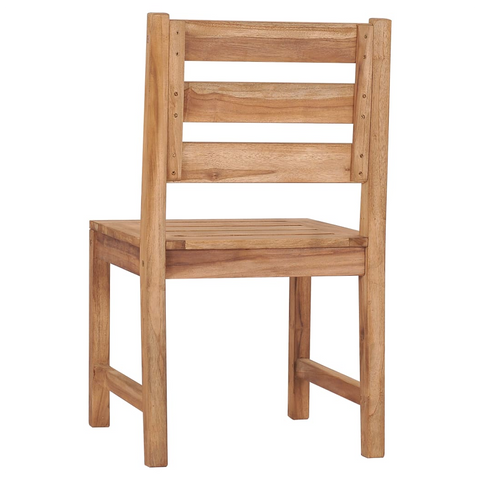 Garden Chairs 2 pcs Solid Teak Wood