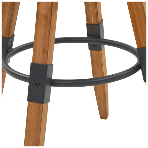 Bar Stools 2 pcs Solid Fir Wood