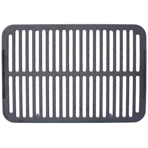 Oval Cast Iron Grill Outdoor, Portable Charcoal Grill and Tabletop Cast Iron Skillet - 100% Cast Iron, Enameled, Durable, Small Charcoal Grill, Camping Stove, Hibachi Grill