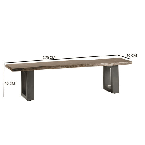 Baltic Live Edge Large Bench