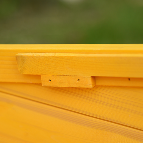 Wooden Cat House Pet Home Outdoor Waterproof Door Roof Shelter Garden Pawhut