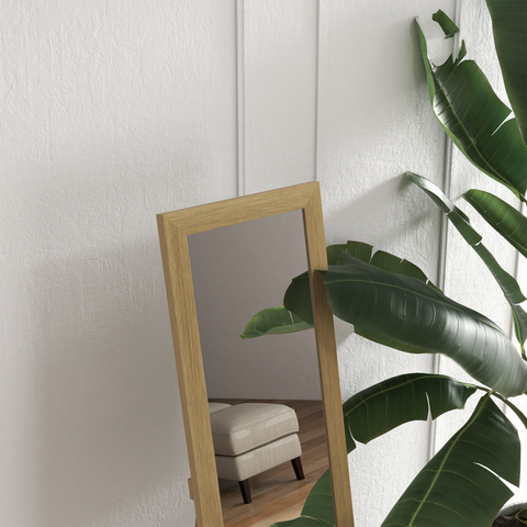 Full Length Mirror, Farmhouse Wall Mirror, Hanging & Freestanding