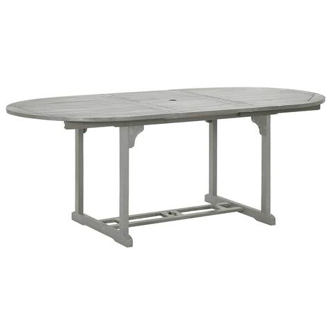 Dining Table | Grey | Solid acacia wood with grey wash finish | Medium