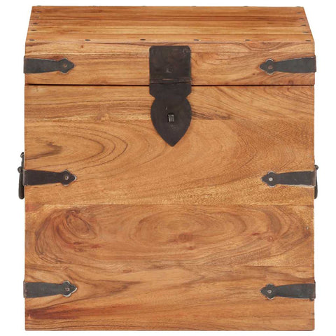 Chest | Natural wood | Solid Acacia wood | Small | Chest | Square