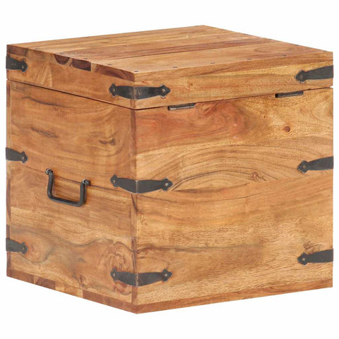 Chest | Natural wood | Solid Acacia wood | Small | Chest | Square