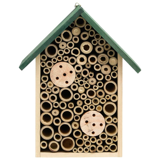 Insect Hotels 2 pcs,  23x14x29 cm Solid Firwood