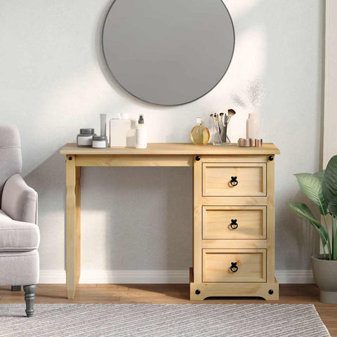 Dressing Table Corona 110x47x75 cm Solid Wood Pine