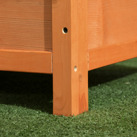 82cm Wooden Dog Kennel House Garden Shelter Backyard Waterproof Pet Supplies