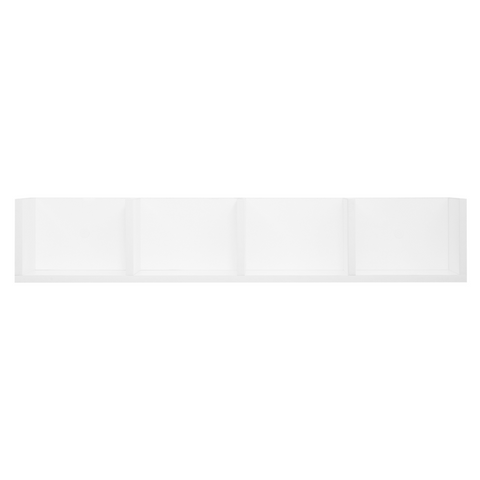 Multi-Media Wooden Shelf-White Home