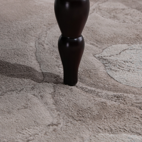 Velvet-Feel French Inspired Two-Seat Lounger Couch w/ Wood Frame Vintage