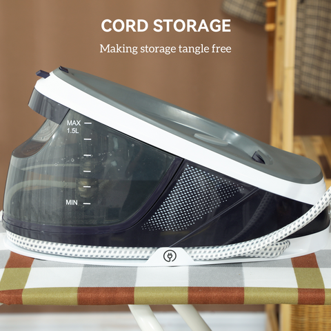 Steam Generator Iron, Large Water Tank, Smart ECO Mode, Self-Cleaning