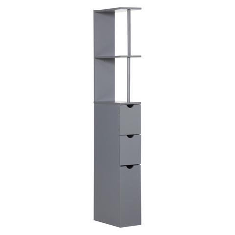 Bathroom Storage Cabinet-Grey
