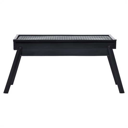 Portable Camping BBQ Grill Steel 60x22.5x33 cm
