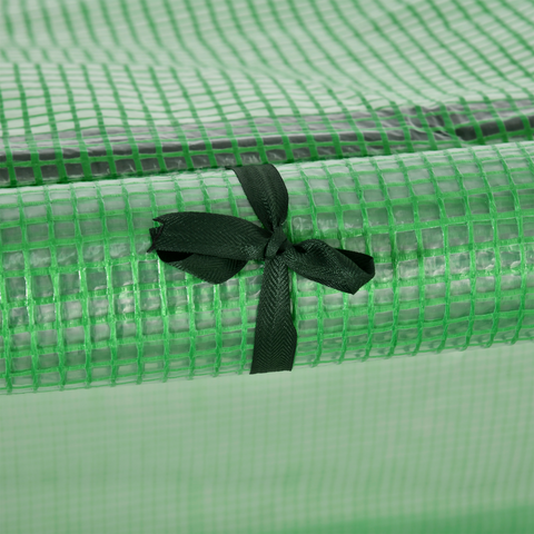 Tunnel Greenhouse Green Grow House Steel Frame Garden Backyard w/ Zipped Doors