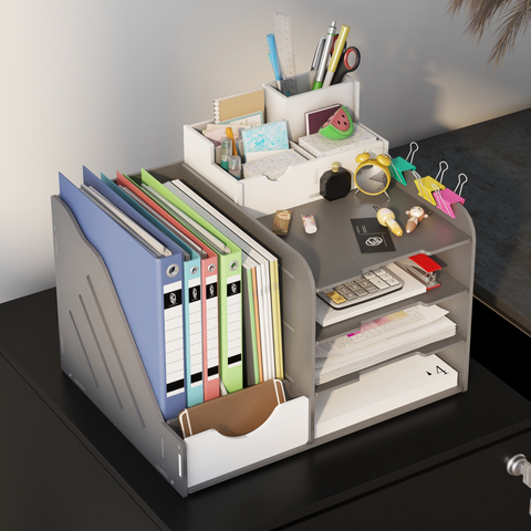 Vinsetto Steel File Cabinet with Lock and Hanging Bar for Letter A4 Legal Size