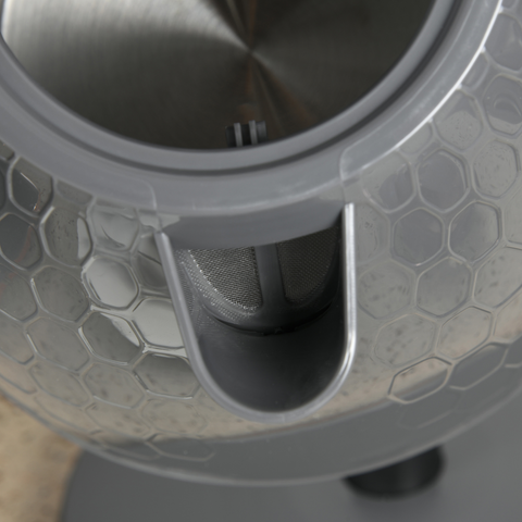 Kettle and Toaster Set 1.7L Fast Boil Kettle & 2 Slice Toaster Set Grey