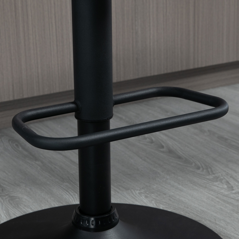 Bar Stools Set of 2, Adjustable Bar Chairs 360° Swivel for Kitchen Khaki