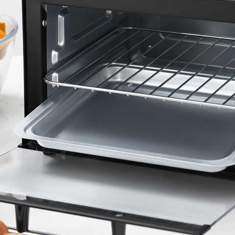 Mini Oven, 9L Countertop Electric Grill, Toaster Oven  750W
